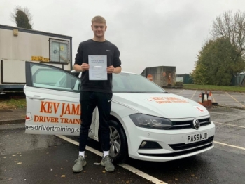 Congratulations Harry 7th November 2019at Watnall Test Centre