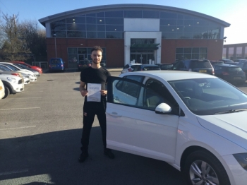 A great first time pass for James following a two week intensive course!!