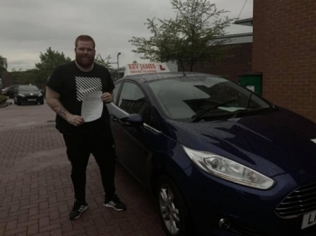 Congratulations Josh. 17th May 2019 at Chilwell Test Centre