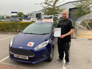 Nice driving Michael 19th April 2019 at Chilwell Test Centre